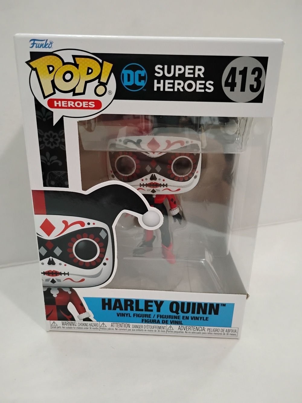 Funko Heroes Harley Quinn (Red, Black, White) Vinyl Figure